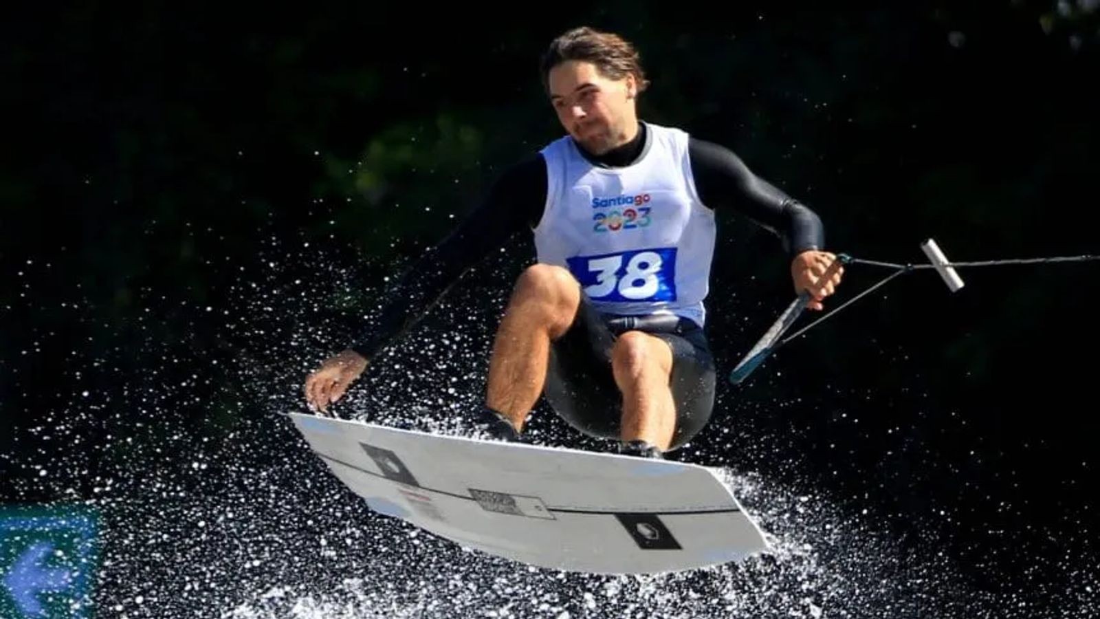 Kai Ditsch, medalla de plata en Wakeboard Masculino en Santa Fe 2026