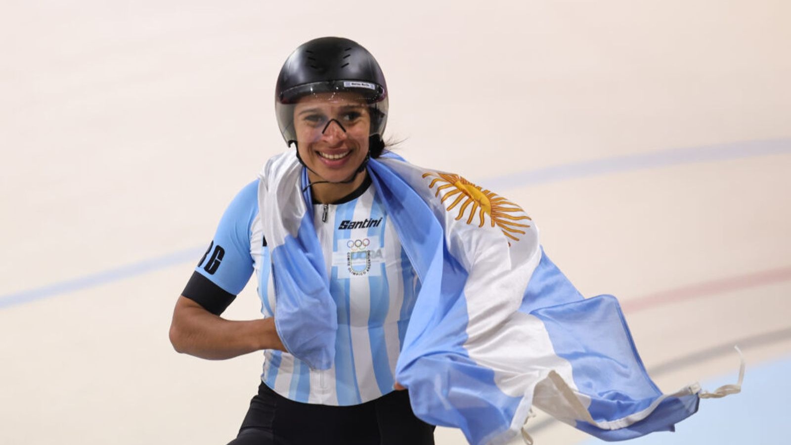 Natalia Vera, medalla de plata en Keirin Femenino en Santa Fe 2026