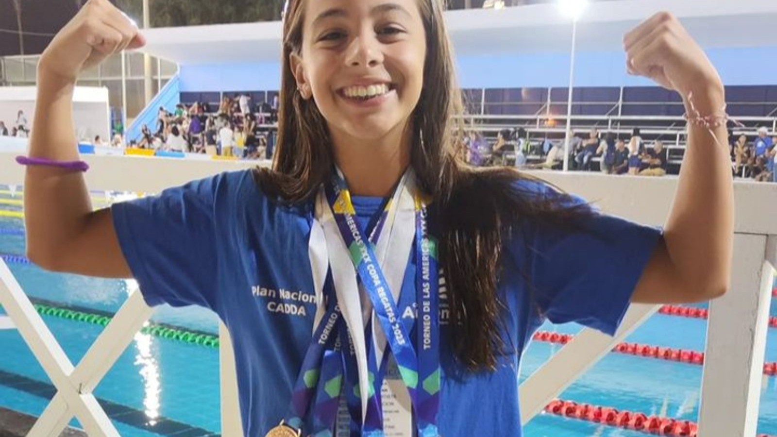 Laila Chain, medalla de plata en 400m Combinado Femenino en Santa Fe 2026