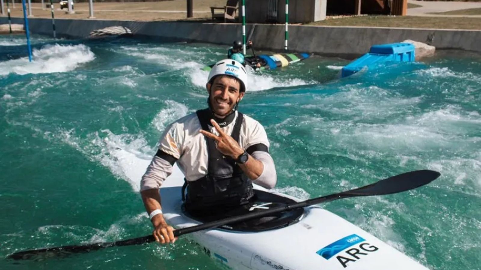Matías Contreras, medalla de bronce en KX Kayak Cross Contrarreloj Masculino en Santa Fe 2026