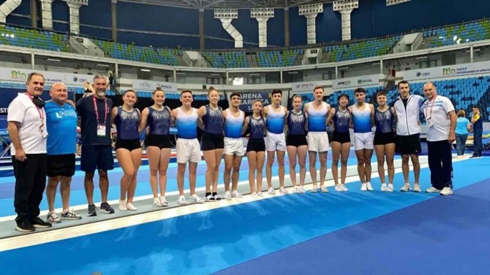 Argentina, medalla de plata en Trampolin Sincronizado Final en Santa Fe 2026