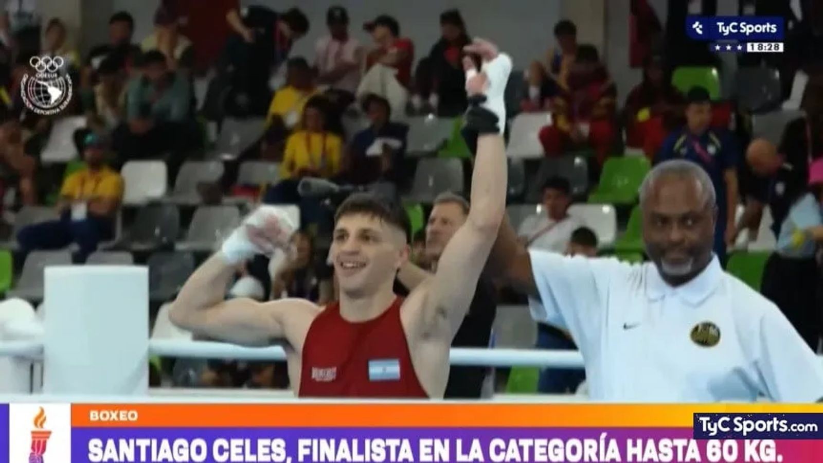 Santiago Celes, medalla de plata en Masculino hasta 60 Kg en Santa Fe 2026