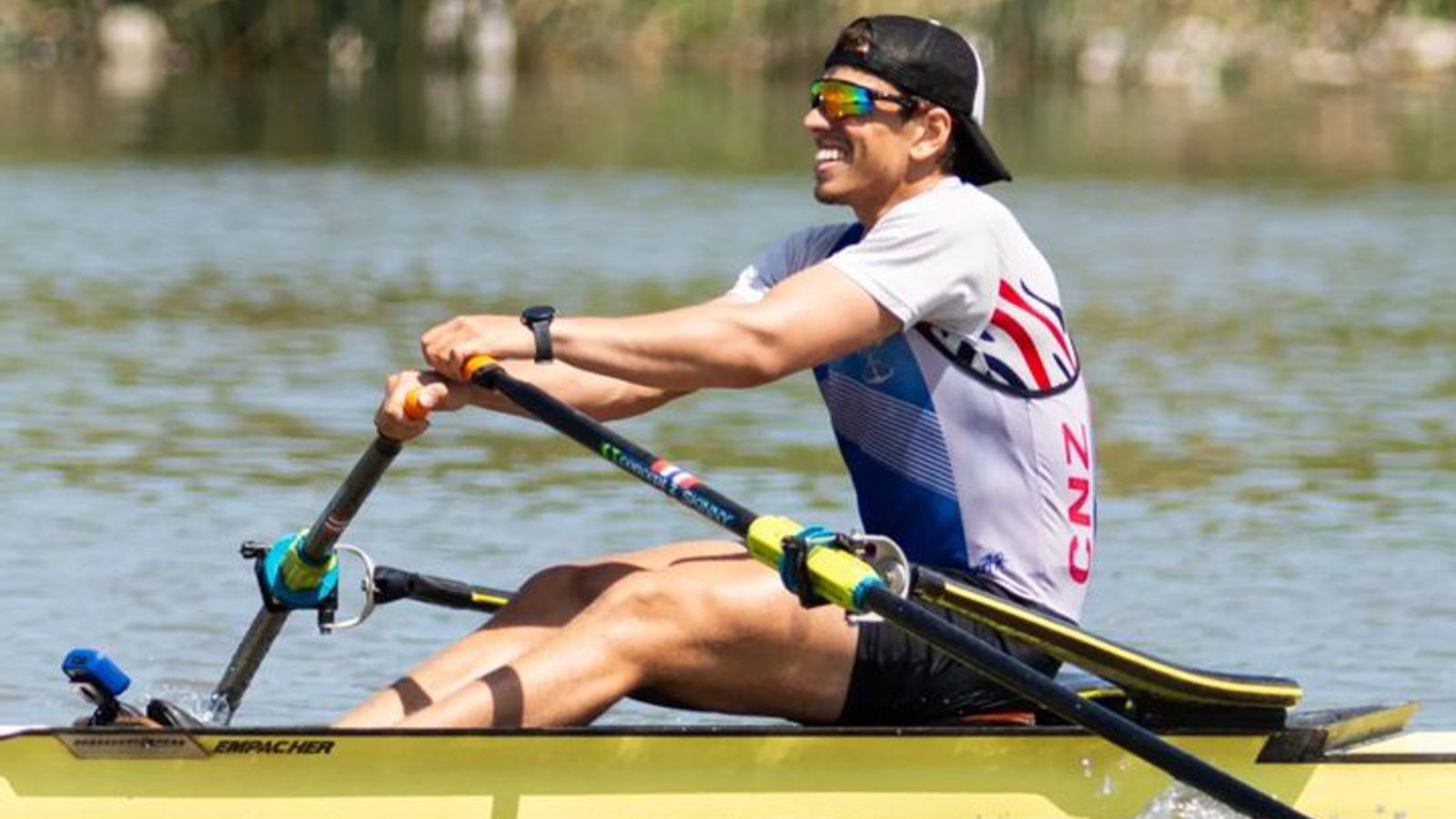Agustin Scenna, medalla de bronce en Un Par de Remos Cortos Masculino (M1X) en Santa Fe 2026
