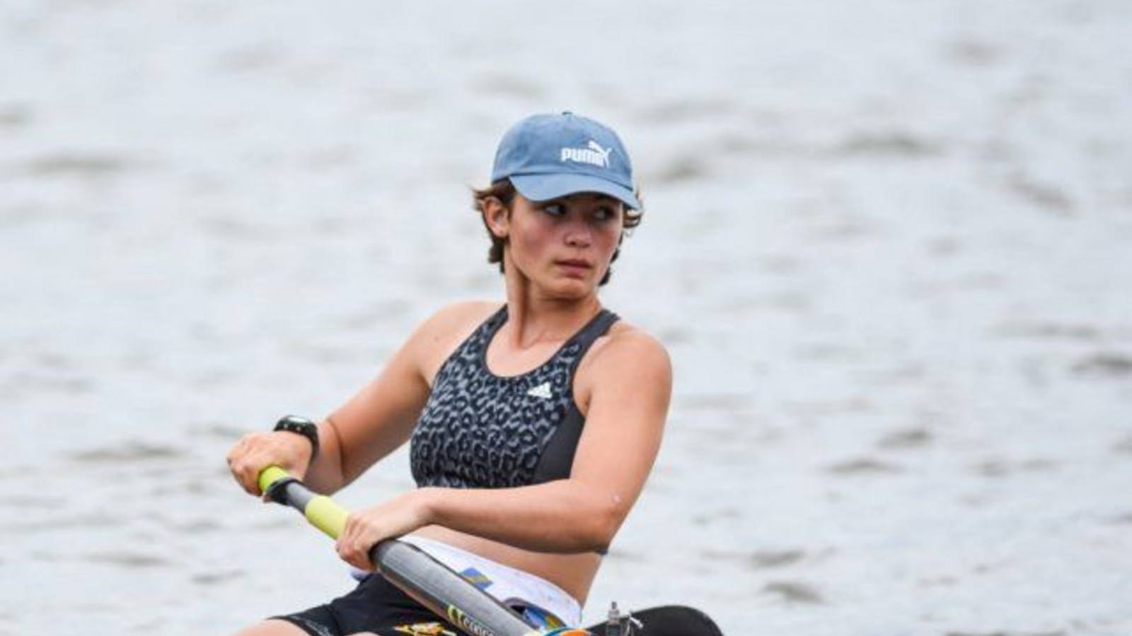 Elena Cerrudo, medalla de oro en Un Par de Remos Cortos Femenino (W1X) en Santa Fe 2026