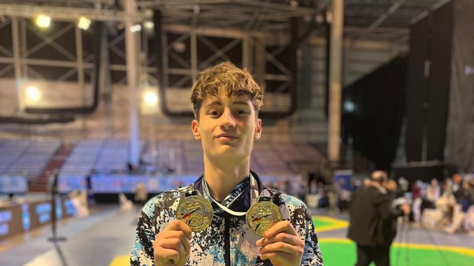 Mateo Di Leo, medalla de plata en Kyorugi +80 kg Masculino en Santa Fe 2026