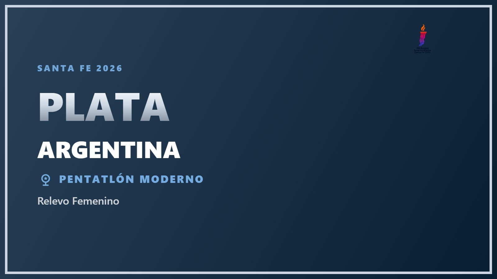 Argentina, medalla de plata en Relevo Femenino en Santa Fe 2026