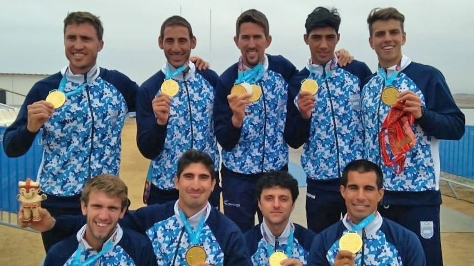 Plata para el equipo argentino de remo (Doble Peso Ligero Masculino (2XML)) en Santa Fe 2026