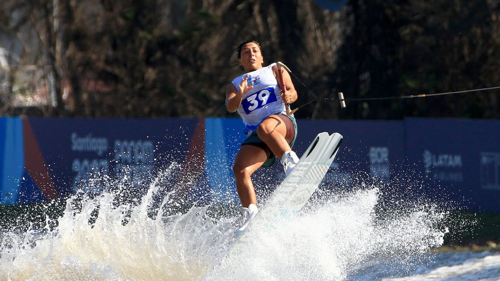 Eugenia De Armas, medalla de oro en Wakeboard Femenino en Santa Fe 2026