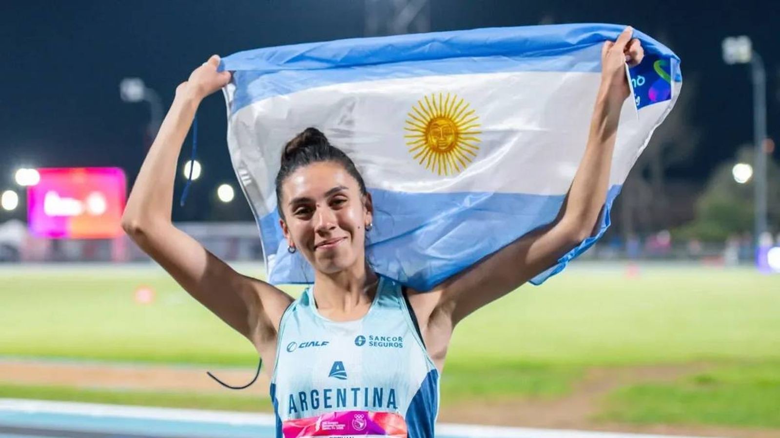 Micaela Levaggi, medalla de oro en 5000m Femenino en Santa Fe 2026