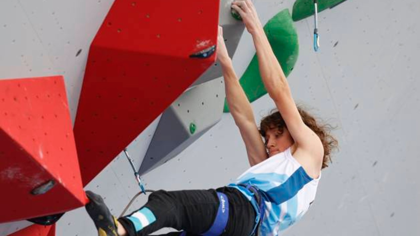 Alejo Suter, medalla de oro en Masculino Boulder en Santa Fe 2026