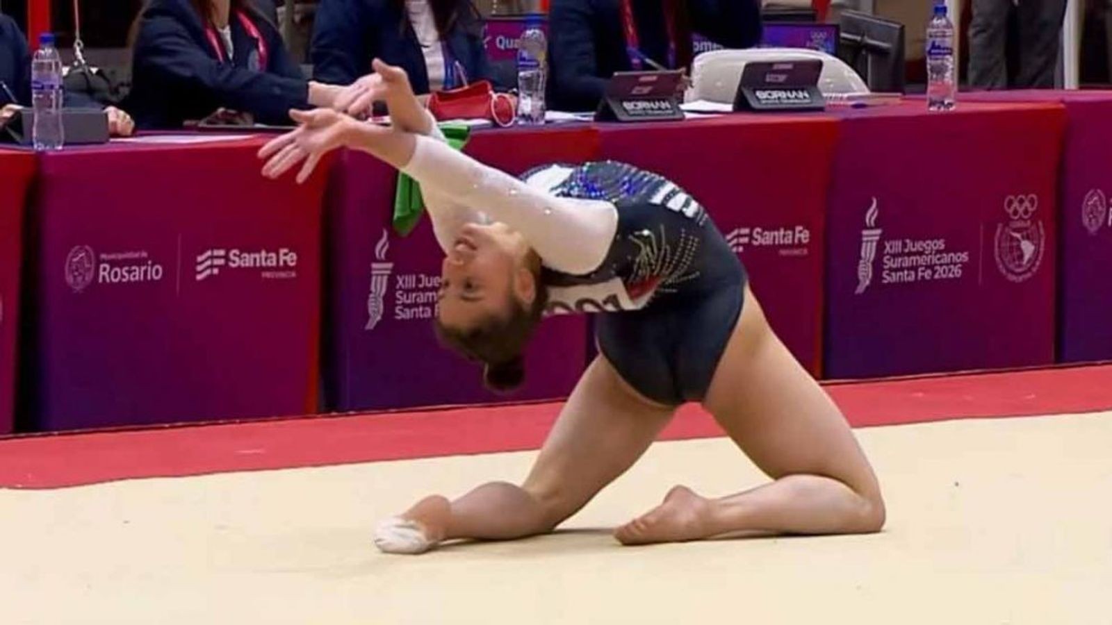 Julieta Lucas, medalla de oro en Barras Asimétricas Femenino en Santa Fe 2026