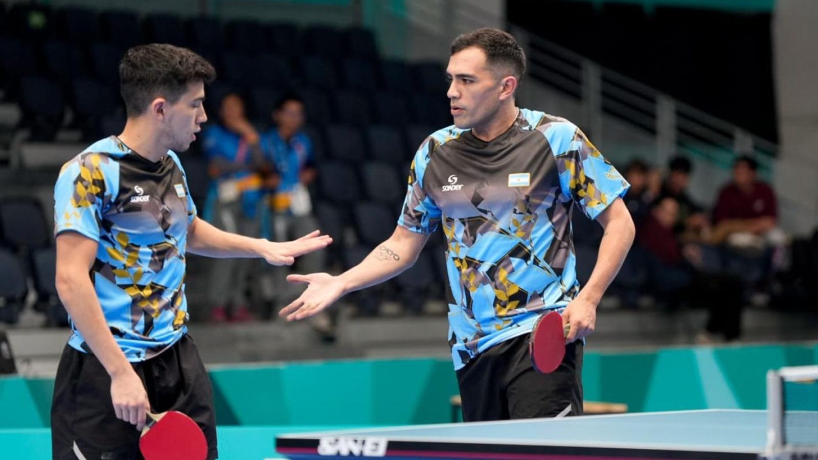 Oro para el equipo argentino de tenis de mesa (Dobles Masculino) en Santa Fe 2026