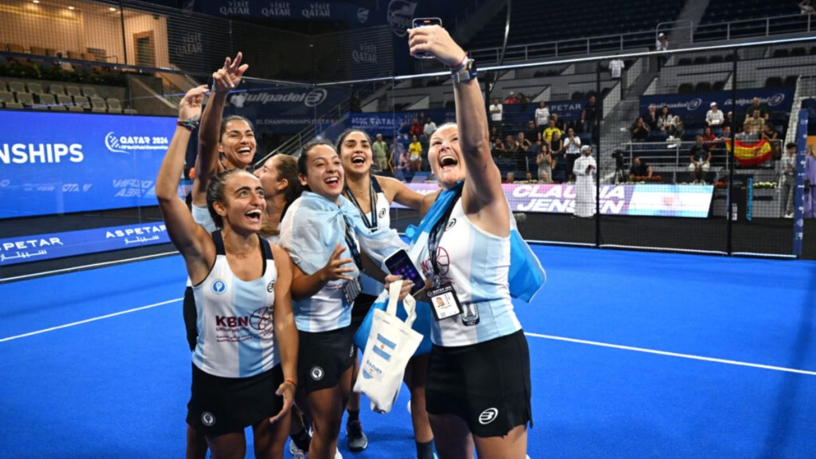Oro para el equipo argentino de pádel (Dobles Femenino) en Santa Fe 2026